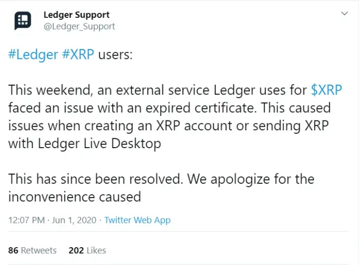 Komodo (KMD) Twitter Account Suspended, Ledger Wallet May Dump Komodo (KMD) Support