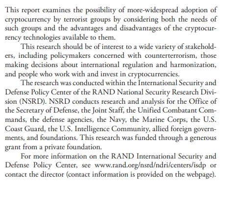 Cash still attracts terrorists best of all