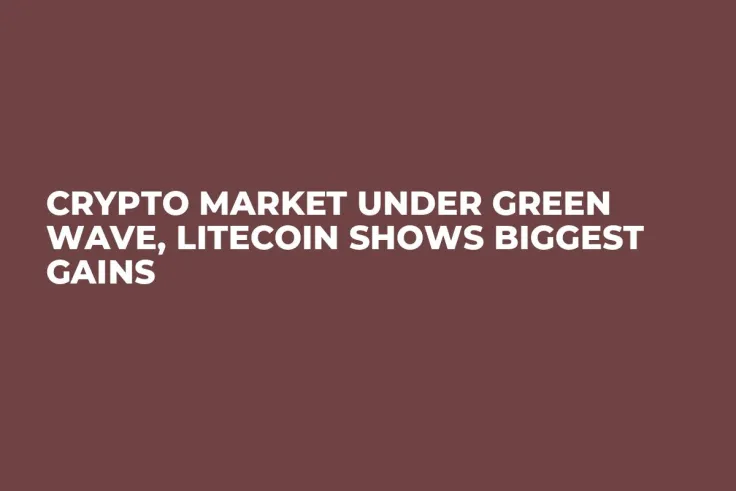 Crypto Market under Green Wave, Litecoin Shows Biggest Gains