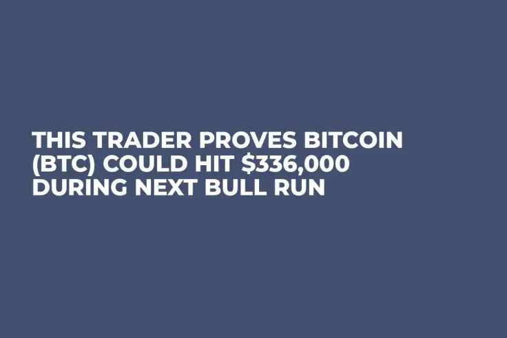 This Trader Proves Bitcoin (BTC) Could Hit $336,000 During Next Bull Run