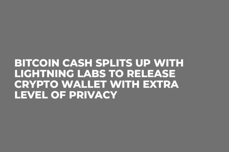 Bitcoin Cash Splits Up with Lightning Labs to Release Crypto Wallet with Extra Level of Privacy