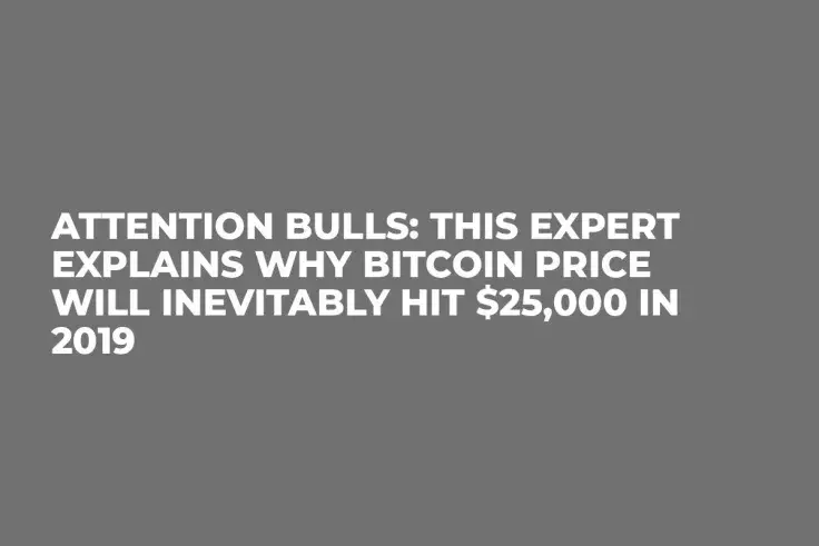 Attention Bulls: This Expert Explains Why Bitcoin Price Will Inevitably Hit $25,000 in 2019