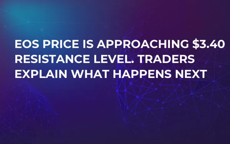 EOS Price Is Approaching $3.40 Resistance Level. Traders Explain What Happens Next