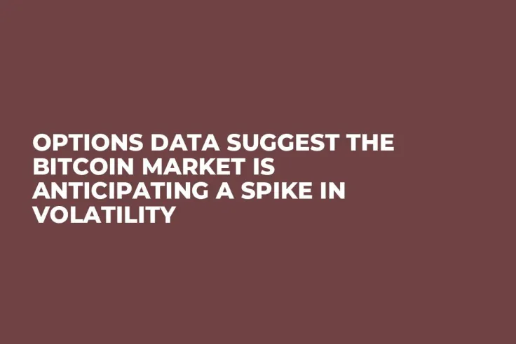 Options Data Suggest the Bitcoin Market is Anticipating a Spike in Volatility