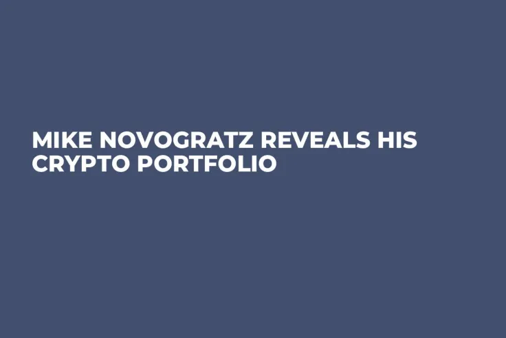 Mike Novogratz Reveals His Crypto Portfolio