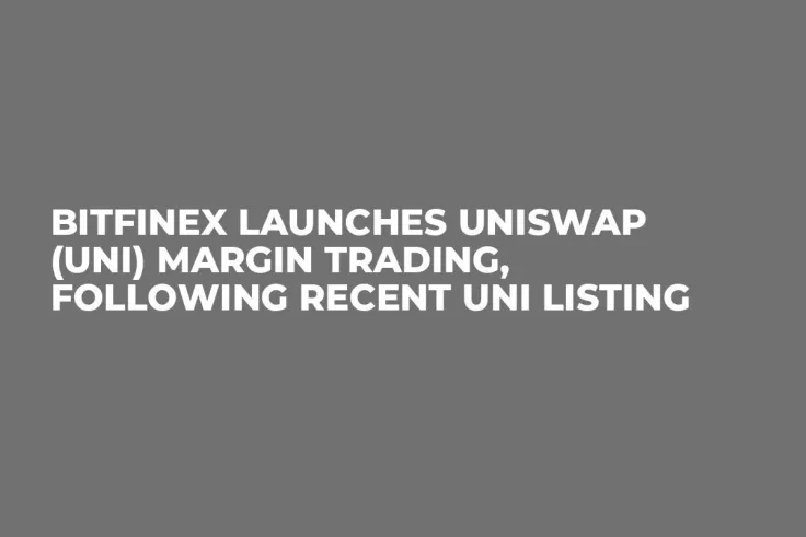 Bitfinex Launches Uniswap (UNI) Margin Trading, Following Recent UNI Listing