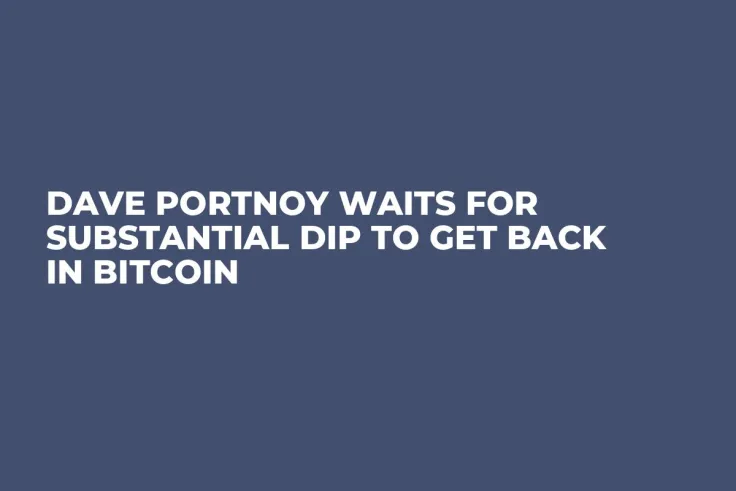 Dave Portnoy Waits for Substantial Dip to Get Back in Bitcoin