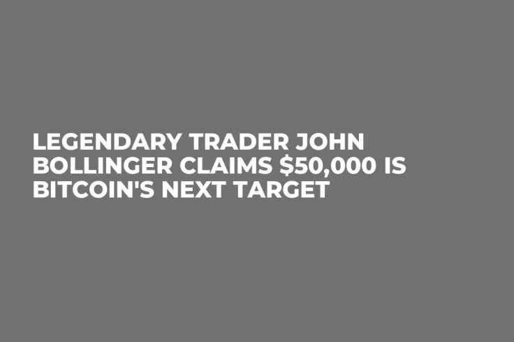 Legendary Trader John Bollinger Claims $50,000 Is Bitcoin's Next Target