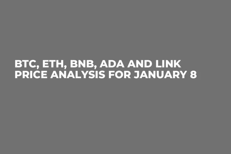 BTC, ETH, BNB, ADA and LINK Price Analysis for January 8