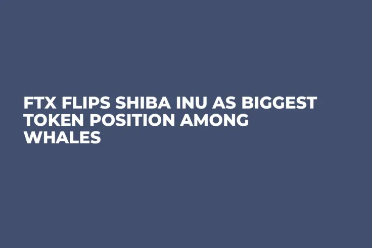 FTX Flips Shiba Inu as Biggest Token Position Among Whales