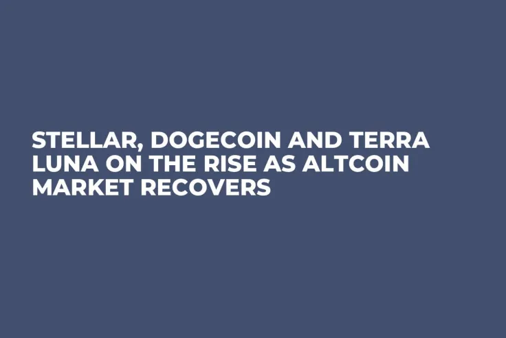 Stellar, Dogecoin and Terra LUNA on the Rise as Altcoin Market Recovers