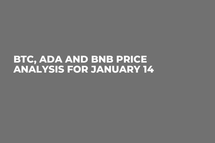 BTC, ADA and BNB Price Analysis for January 14