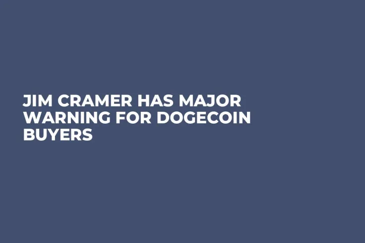 Jim Cramer Has Major Warning for Dogecoin Buyers 