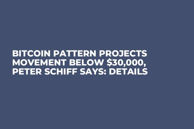 Bitcoin Pattern Projects Movement Below $30,000, Peter Schiff Says: Details