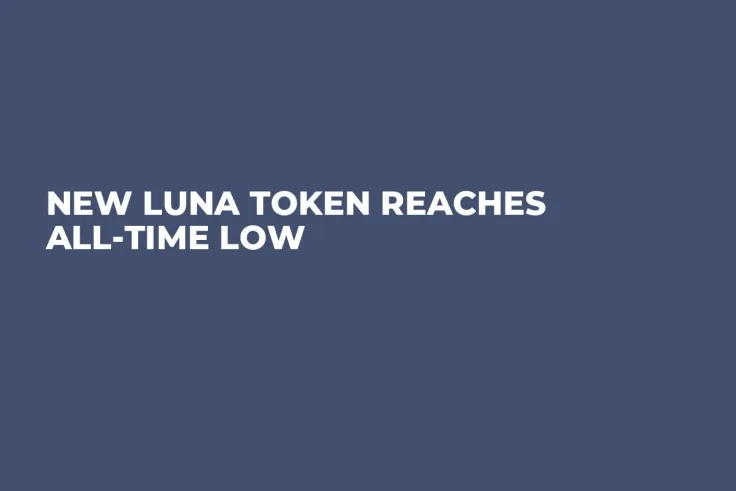 New Luna Token Reaches All-Time Low