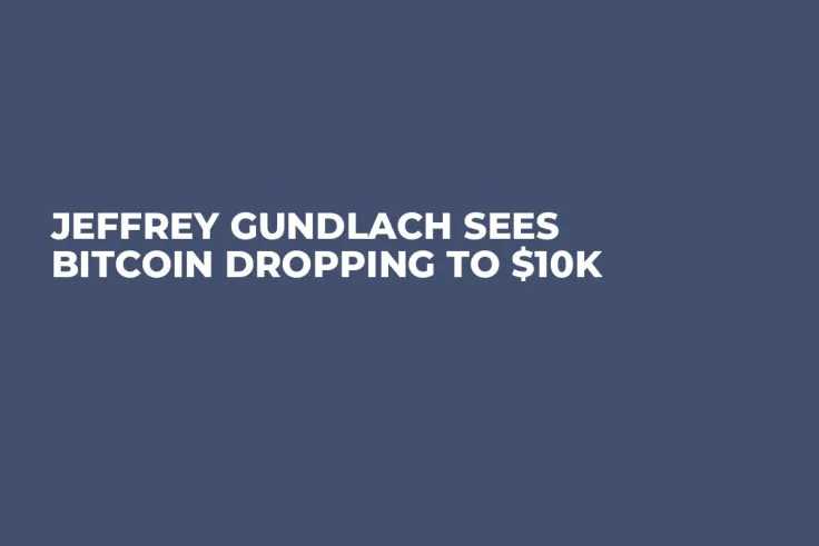 Jeffrey Gundlach Sees Bitcoin Dropping to $10K