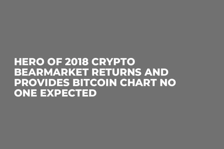 Hero of 2018 Crypto Bearmarket Returns and Provides Bitcoin Chart No One Expected