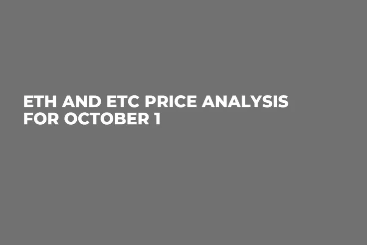 ETH and ETC Price Analysis for October 1