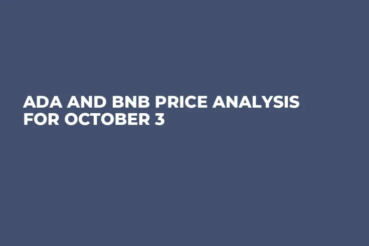 ADA and BNB Price Analysis for October 3