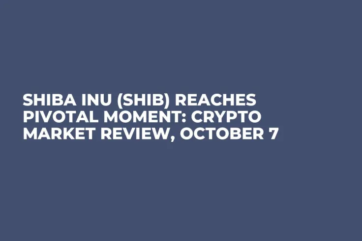 Shiba Inu (SHIB) Reaches Pivotal Moment: Crypto Market Review, October 7