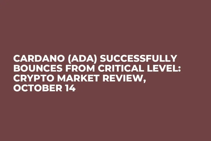 Cardano (ADA) Successfully Bounces from Critical Level: Crypto Market Review, October 14 