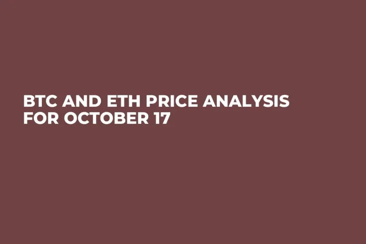 BTC and ETH Price Analysis for October 17
