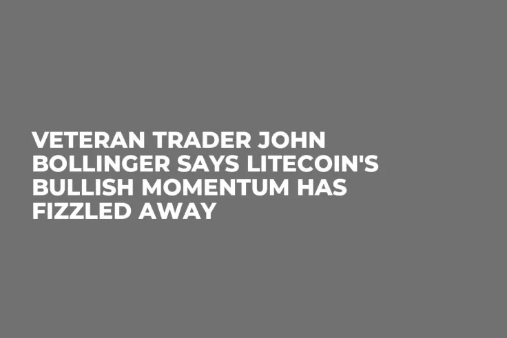 Veteran Trader John Bollinger Says Litecoin's Bullish Momentum Has Fizzled Away