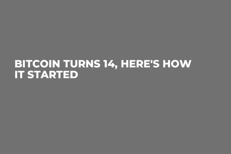 Bitcoin Turns 14, Here's How It Started