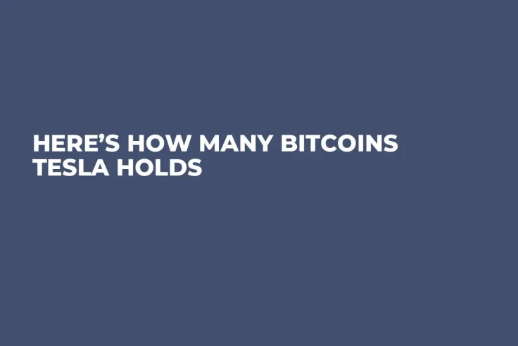 Here’s How Many Bitcoins Tesla Holds