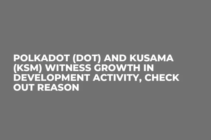 Polkadot (DOT) and Kusama (KSM) Witness Growth in Development Activity, Check out Reason