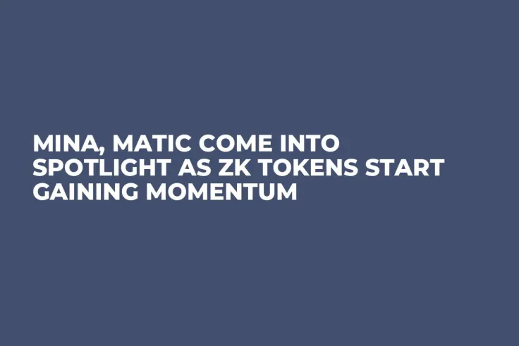 Mina, MATIC Come Into Spotlight as ZK Tokens Start Gaining Momentum
