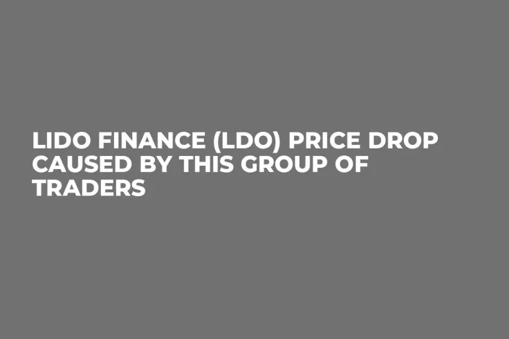 Lido Finance (LDO) Price Drop Caused by This Group of Traders