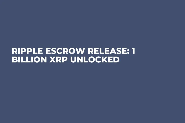 Ripple Escrow Release: 1 Billion XRP Unlocked 