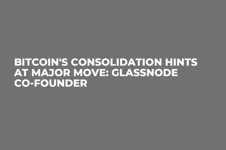 Bitcoin's Consolidation Hints at Major Move: Glassnode Co-Founder 