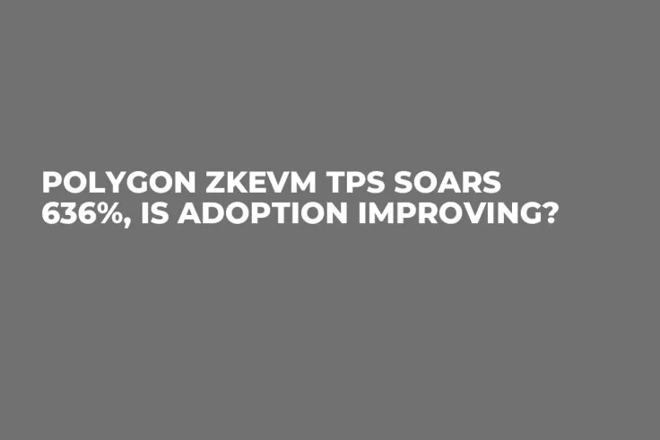 Polygon zkEVM TPS Soars 636%, Is Adoption Improving?