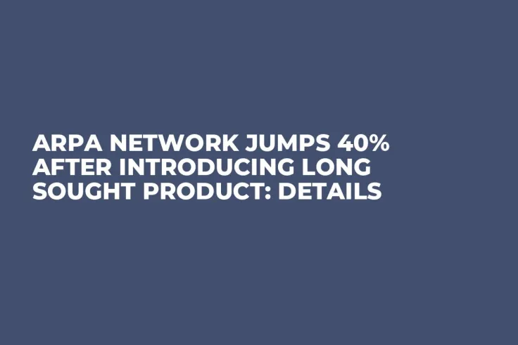 ARPA Network Jumps 40% After Introducing Long Sought Product: Details