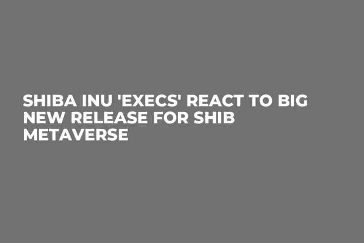 Shiba Inu 'Execs' React to Big New Release for SHIB Metaverse