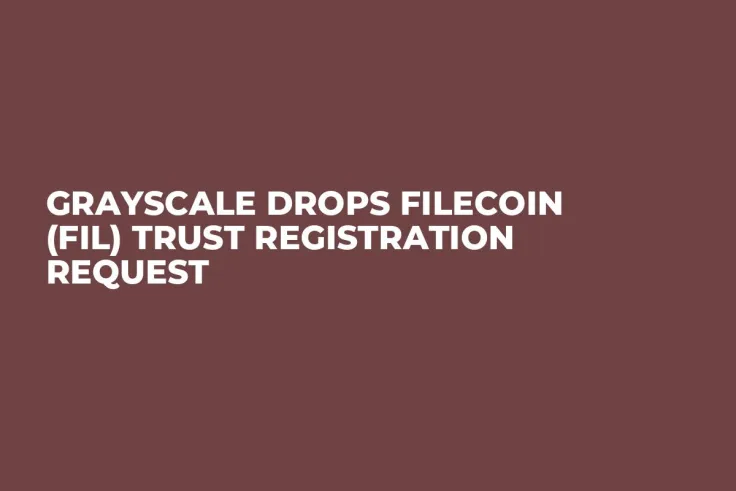 Grayscale Drops Filecoin (FIL) Trust Registration Request