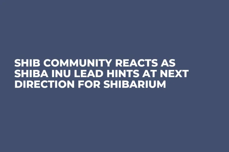 SHIB Community Reacts as Shiba Inu Lead Hints at Next Direction for Shibarium