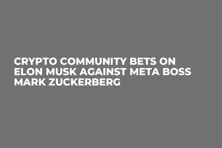 Crypto Community Bets on Elon Musk Against Meta Boss Mark Zuckerberg