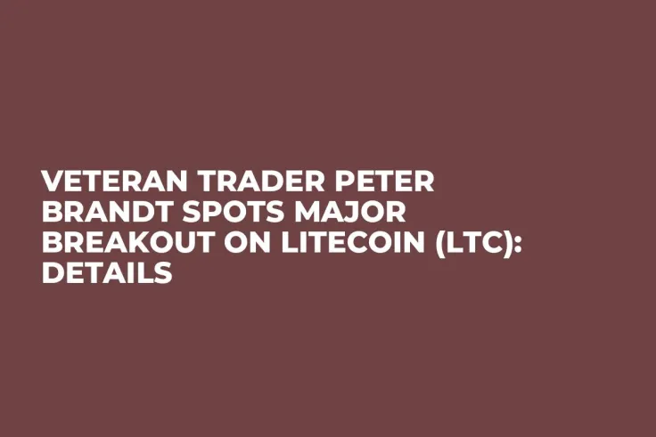 Veteran Trader Peter Brandt Spots Major Breakout on Litecoin (LTC): Details