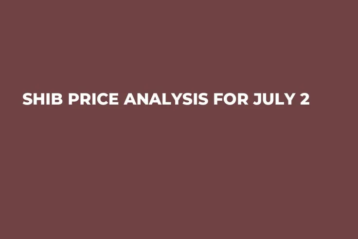 SHIB Price Analysis for July 2