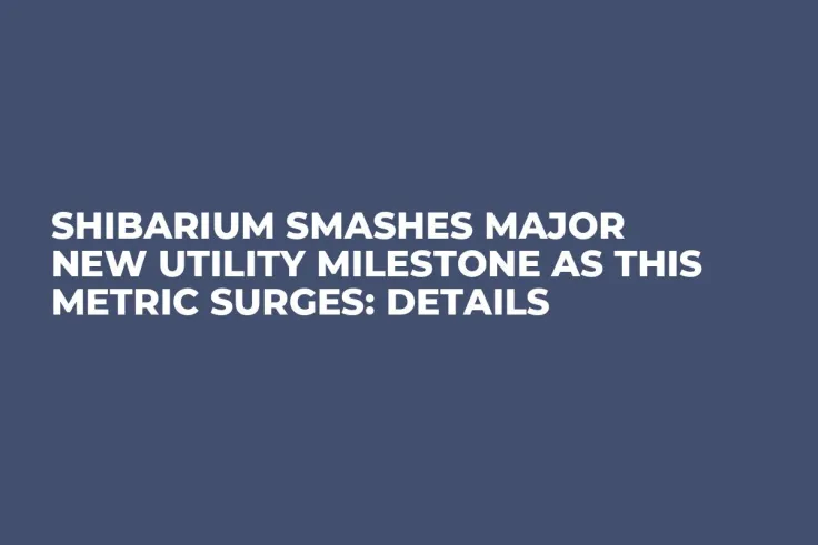 Shibarium Smashes Major New Utility Milestone as This Metric Surges: Details