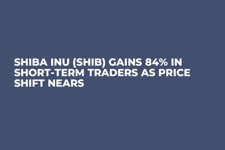 Shiba Inu (SHIB) Gains 84% in Short-Term Traders as Price Shift Nears