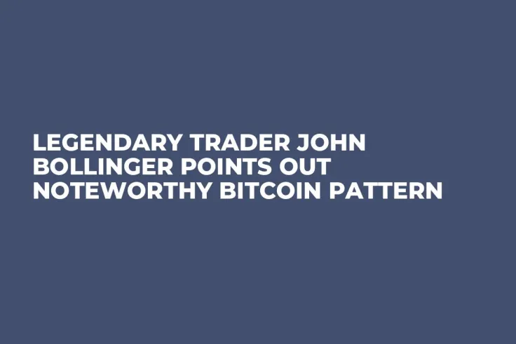 Legendary Trader John Bollinger Points Out Noteworthy Bitcoin Pattern