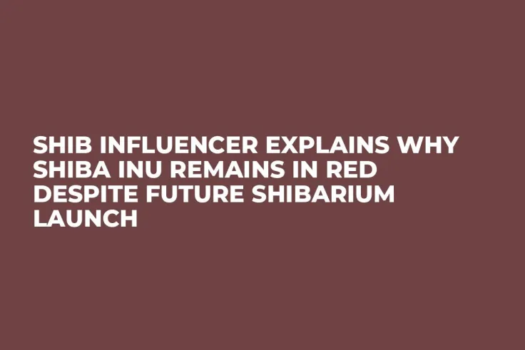 SHIB Influencer Explains Why Shiba Inu Remains in Red Despite Future Shibarium Launch
