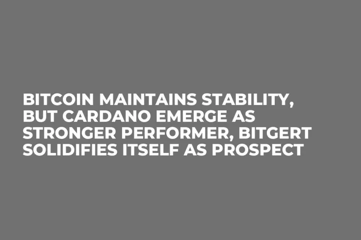 Bitcoin Maintains Stability, but Cardano Emerge As Stronger Performer, Bitgert Solidifies Itself As Prospect