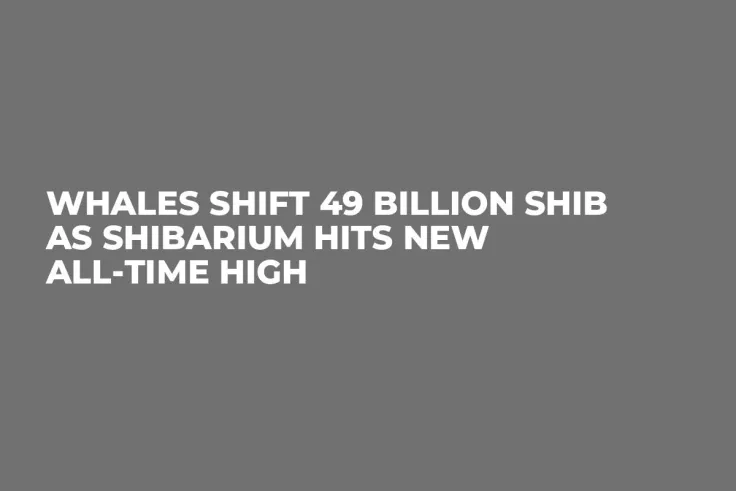 Whales Shift 49 Billion SHIB as Shibarium Hits New All-Time High