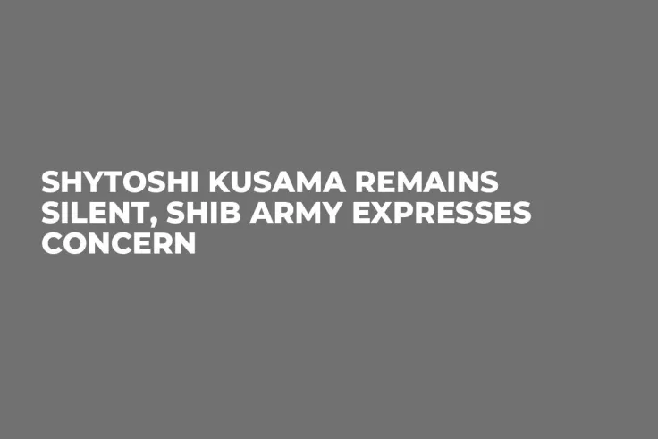 Shytoshi Kusama Remains Silent, SHIB Army Expresses Concern