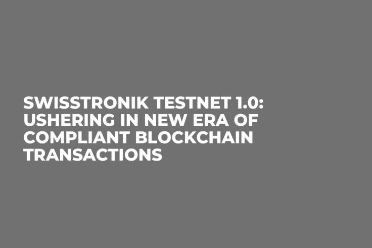 Swisstronik Testnet 1.0: Ushering in New Era of Compliant Blockchain Transactions